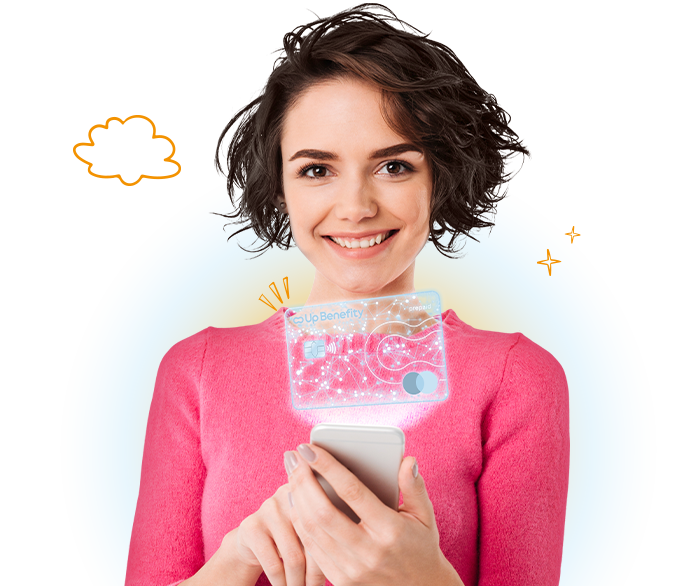 První virtuální platební karta s benefity v ČR 2 virtuální karta od Up