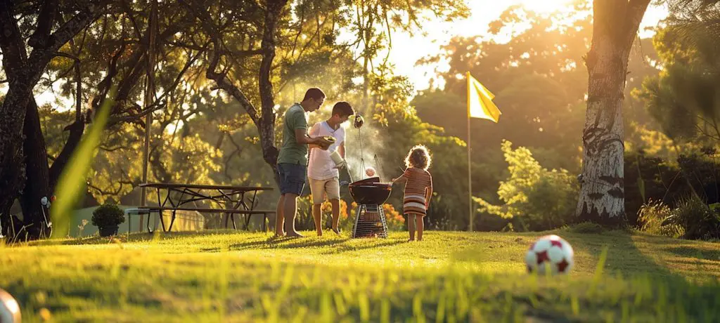 Skvělý relax po práci? Pojďte si zahrát fotbalgolf. 4 Family BBQ park scaled 1