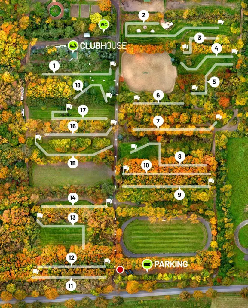 Skvělý relax po práci? Pojďte si zahrát fotbalgolf. 9 Plan hriste FG