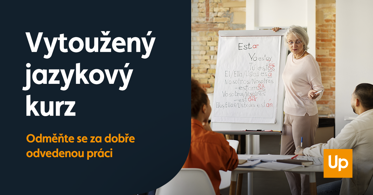 Vypilujte cizí jazyky za benefity Up 5 Vypilujte cizí jazyky za benefity Up