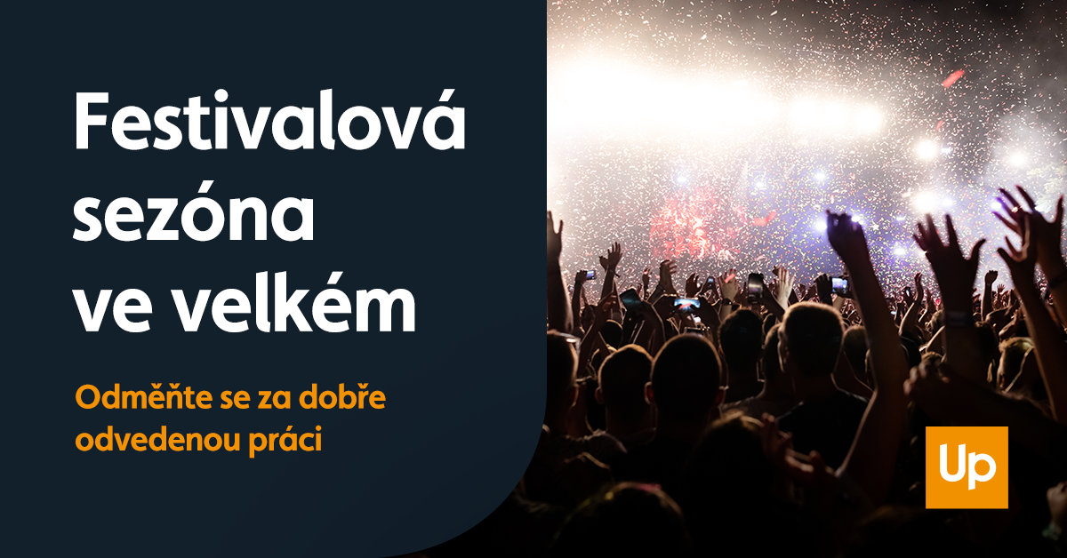 Bez pořádných festivalů není léto. Užijte si je za eBenefity. 4 Bez pořádných festivalů není léto. Užijte si je za eBenefity.