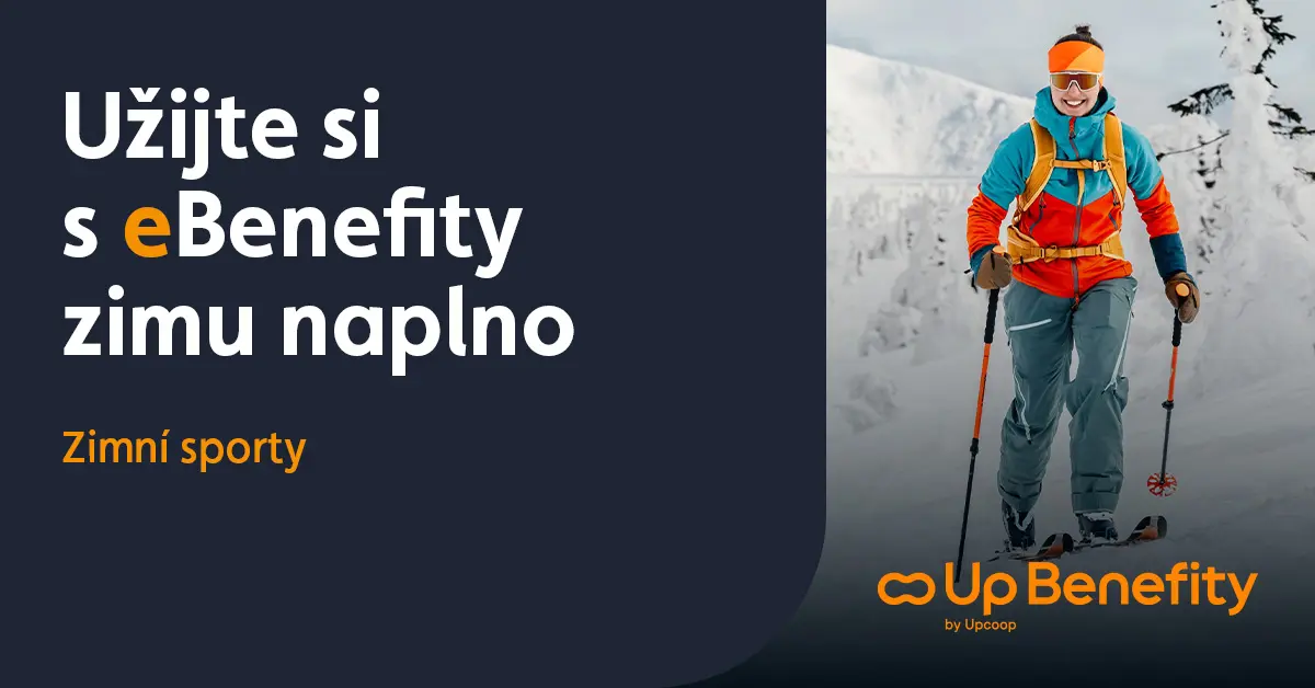 Zimní sporty chytře, s eBenefity k lepším výkonům