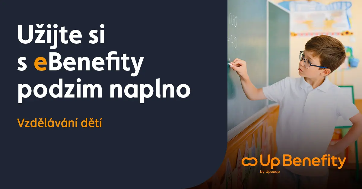 Podpořte vzdělávání dětí chytře, s eBenefity