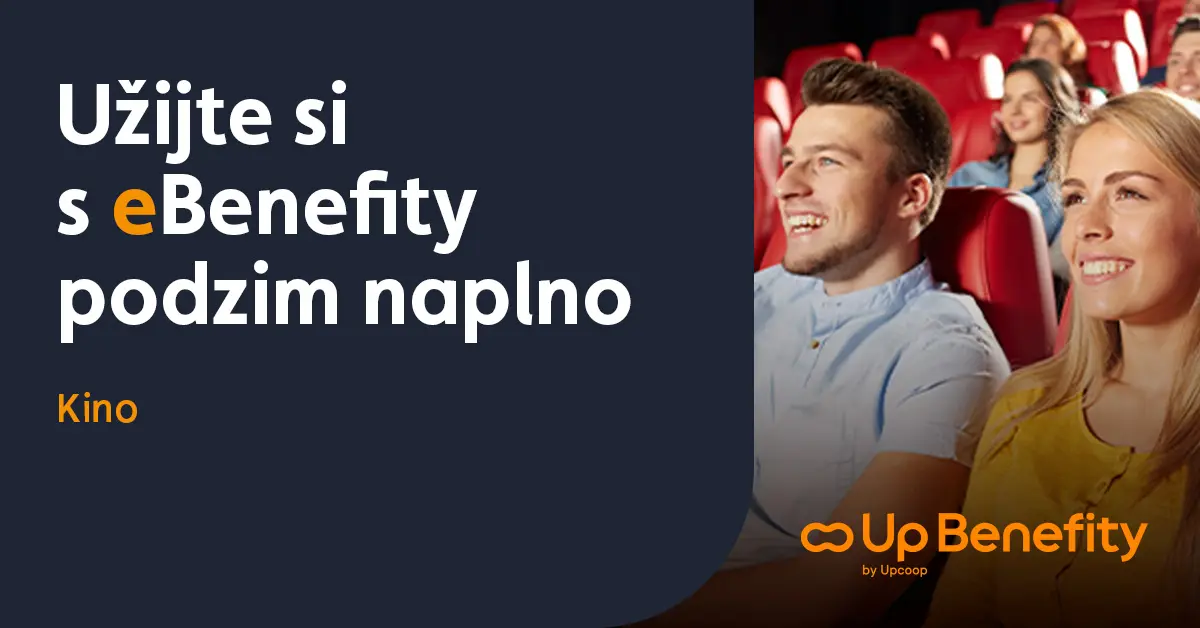 Kino je magický zážitek, který si užijete s volnočasovými eBenefity