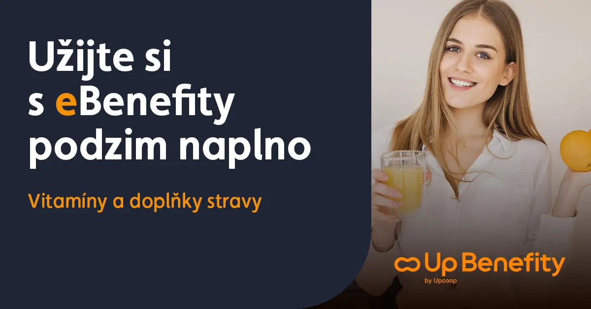 Dopřejte tělu kvalitní vitamíny a doplňky stravy za firemní eBenefity