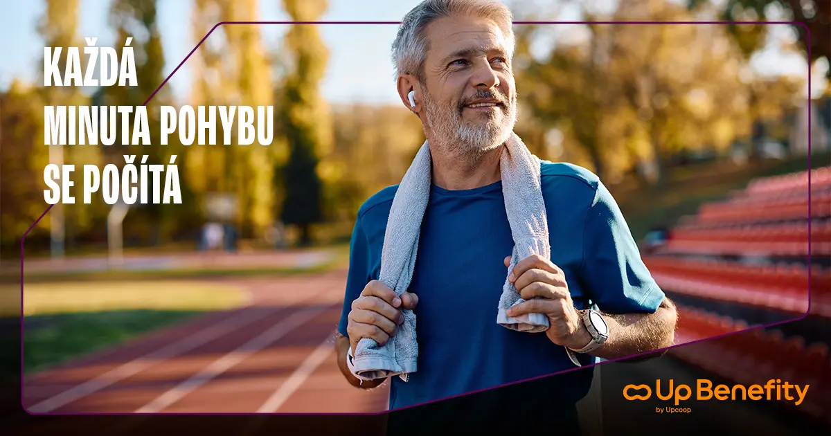 Pravidelný pohyb po padesátce má smysl: Podpořte ho s eBenefity 3 Pravidelný pohyb po padesátce má smysl: Podpořte ho s eBenefity
