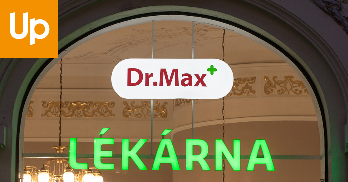 Plaťte kartou eBenefity v lékarnách Dr. Max