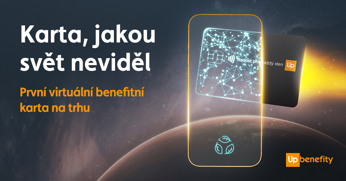 První virtuální platební karta s benefity v ČR