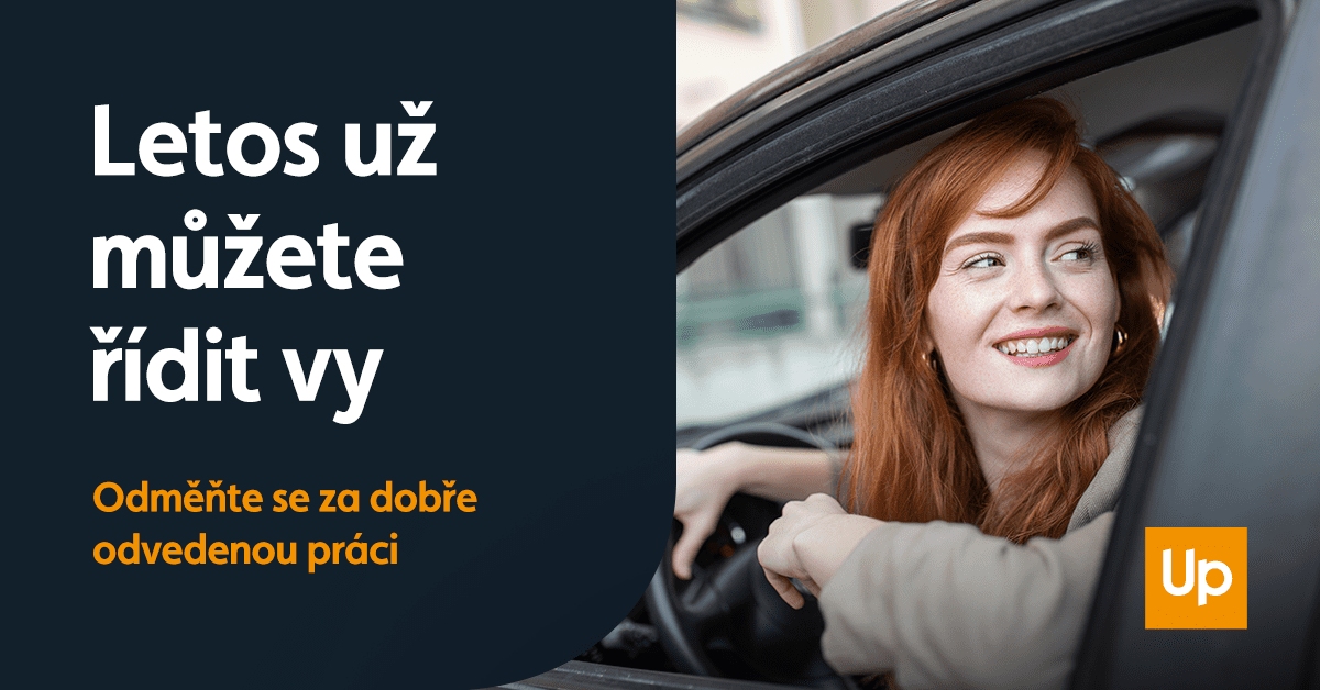 Naučte se bravurně řídit. S eBenefity je to hračka.