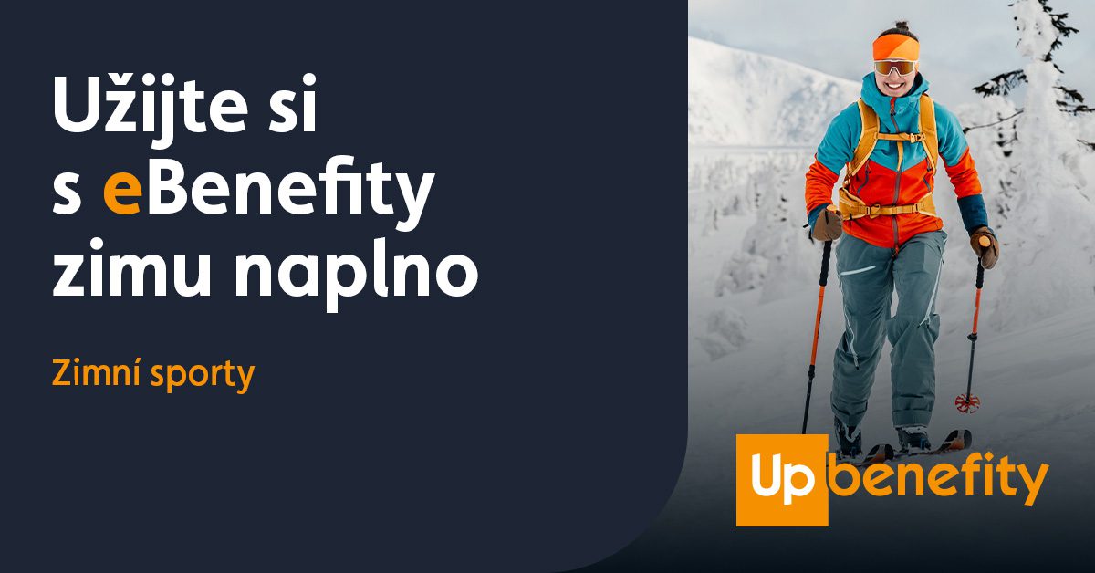 Zimní sporty chytře, s eBenefity k lepším výkonům
