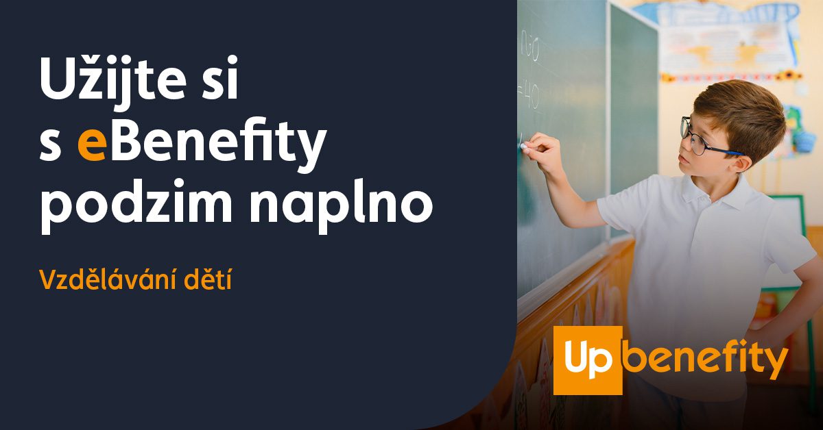 Podpořte vzdělávání dětí chytře, s eBenefity