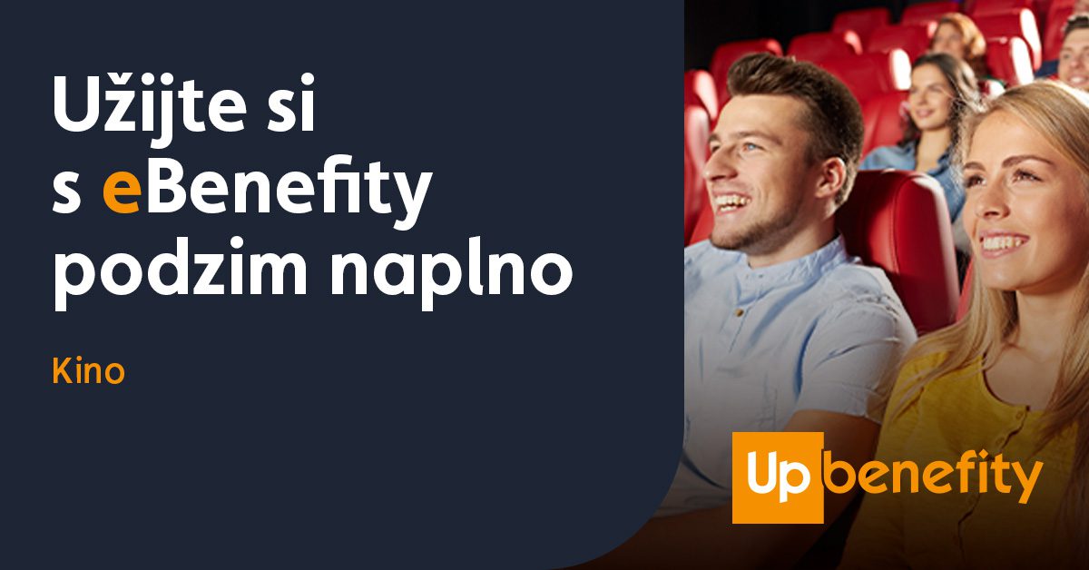 Kino je magický zážitek, který si užijete s volnočasovými eBenefity