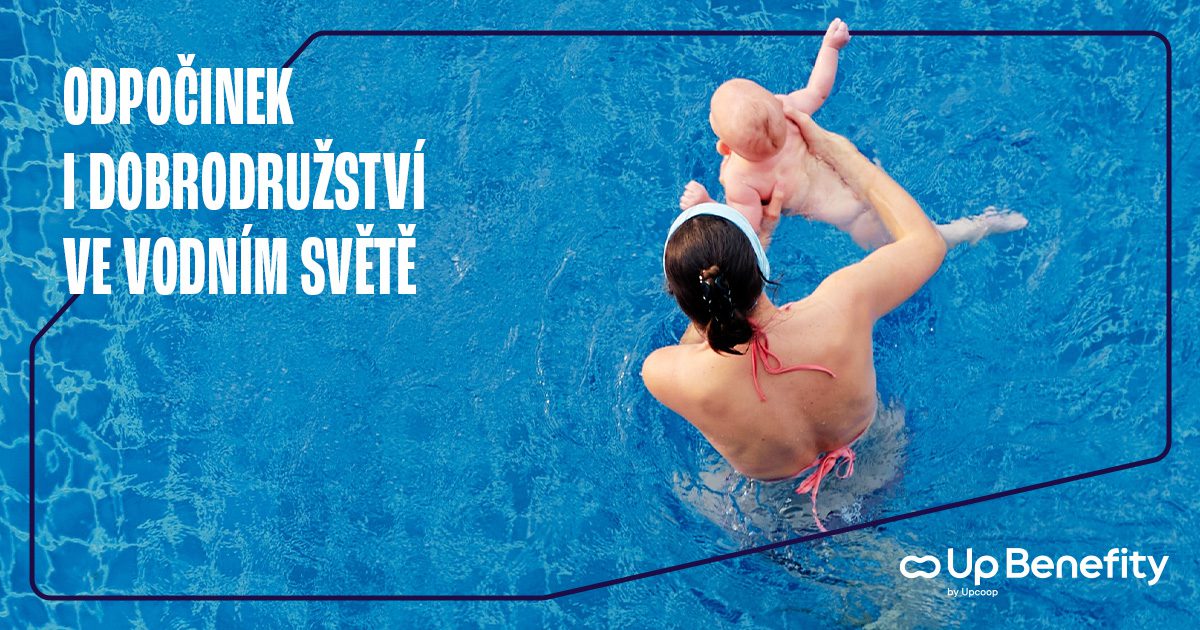 Vodní svět plný pohody: Aquaparky a bazény s eBenefity